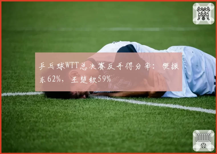 乒乓球WTT总决赛反手得分率:樊振东62%,王楚钦59%